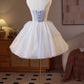 Sweet Homecoming Dress  Sweetheart Tulle Lace Sequins Short Prom Dress Back to School Outfits Party Dress  D6026