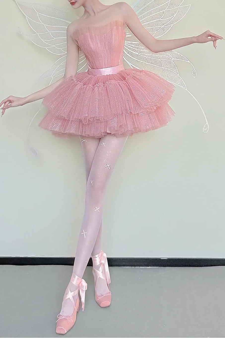Charming Homecoming Dress Strapless Tulle Lace Short Prom Dress Back to School Outfits Party Dress  D6033
