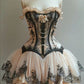 New Homecoming Dress Sweetheart Ball Gown Tulle Lace Flower Cascade Back to School Outfits Party Dress D7534
