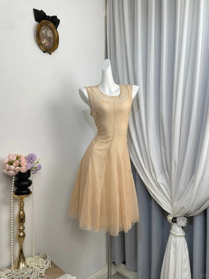 New Homecoming Dress Jewel Pleated Back to School Outfits Party Dress D6963