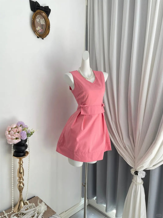 New Homecoming Dress Jewel Pleated Back to School Outfits Party Dress D6966