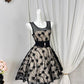New Homecoming Dress Jewel Pleated Bowknot Rinestone Back to School Outfits Party Dress D6920