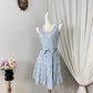 New Homecoming Dress Jewel Bowknot Back to School Outfits Party Dress D6931