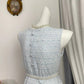 New Homecoming Dress Jewel Pleated Pearl Flower Back to School Outfits Party Dress D6959