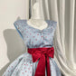 Pretty Homecoming Dress Jewel Pleated Bowknot Back to School Outfits Party Dress D6970