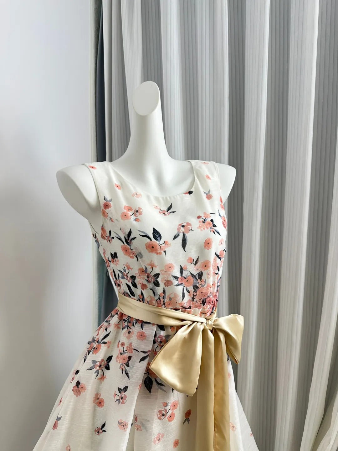New Homecoming Dress Jewel Pleated Bowknot Back to School Outfits Party Dress D6935