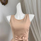 New Homecoming Dress Jewel Pleated Bowknot Back to School Outfits Party Dress D6919