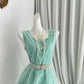 New Homecoming Dress Jewel Tulle Pearl Back to School Outfits Party Dress D6961