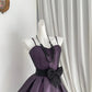 Pretty Homecoming Dress Sweetheart Pleated Bowknot Back to School Outfits Party Dress D6968