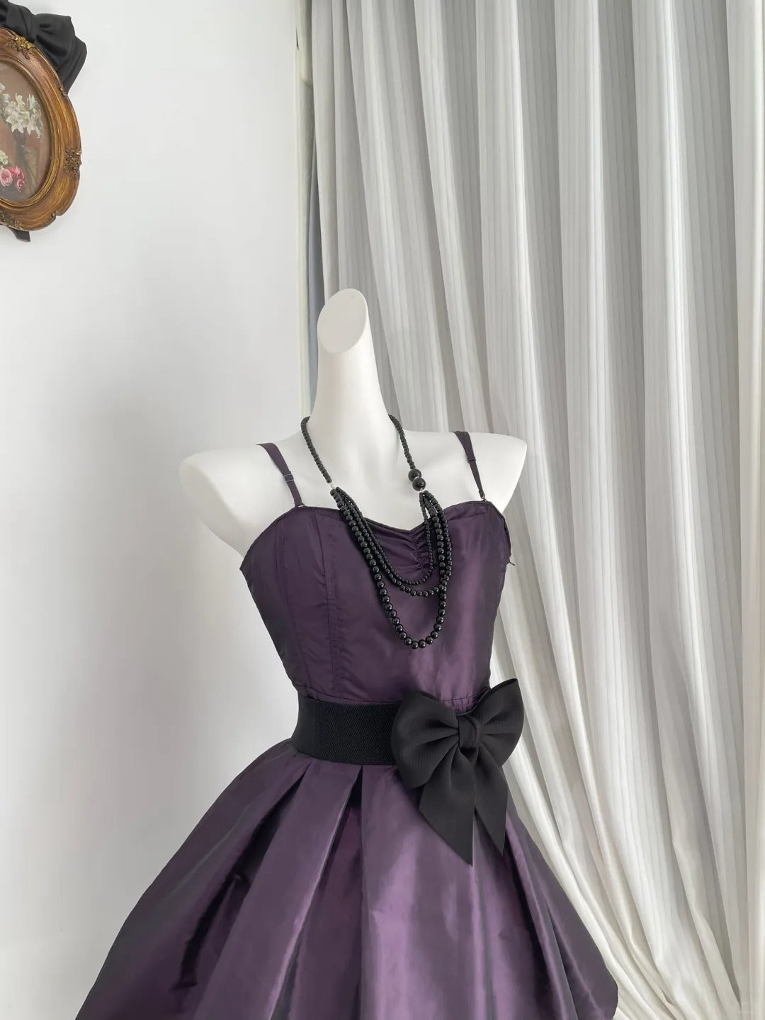 Pretty Homecoming Dress Sweetheart Pleated Bowknot Back to School Outfits Party Dress D6968