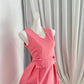 New Homecoming Dress Jewel Pleated Back to School Outfits Party Dress D6966