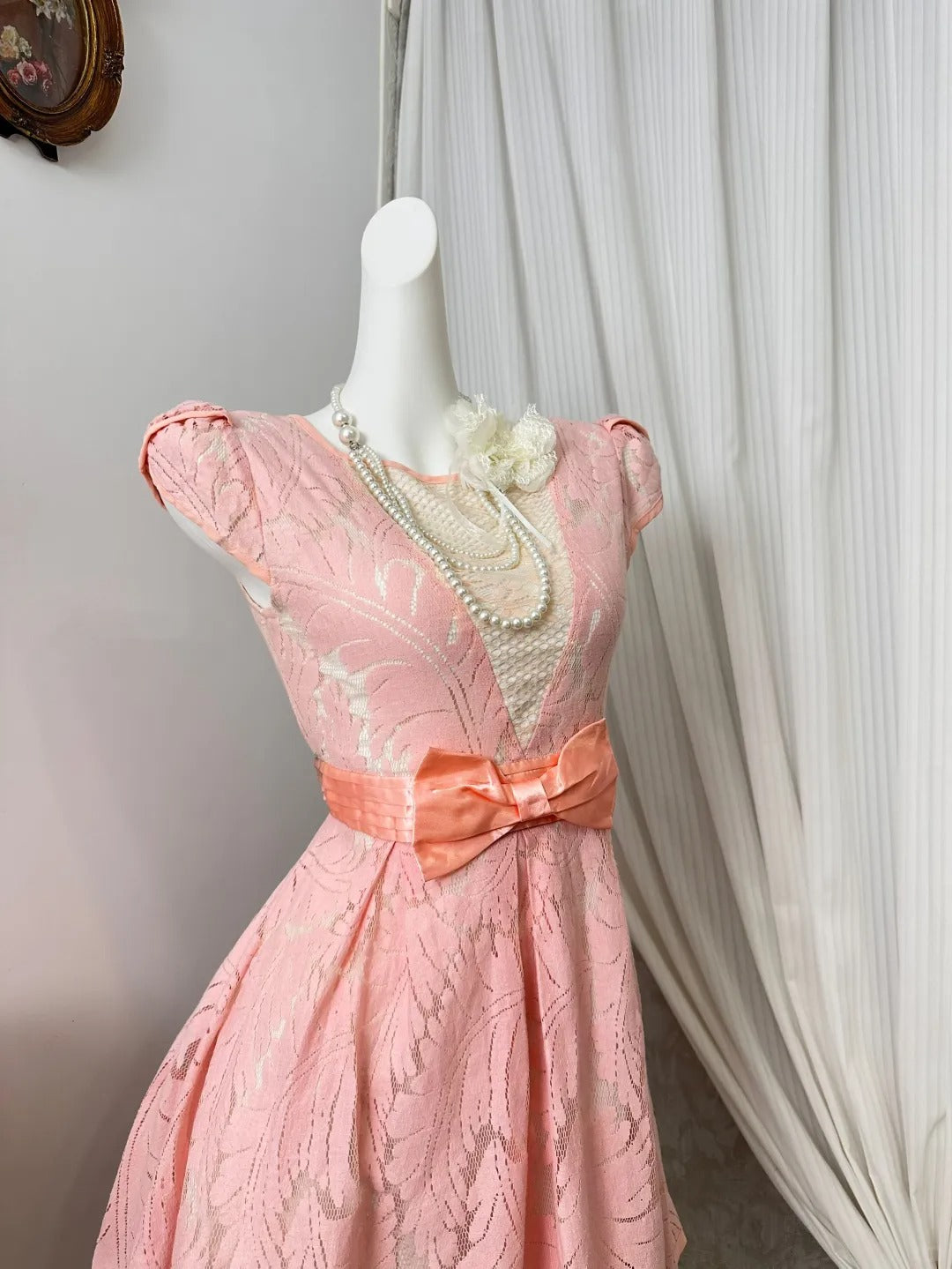 New Homecoming Dress Jewel Bowknot Pleated Tulle Back to School Outfits Party Dress D6907