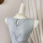 New Homecoming Dress Jewel Bowknot Back to School Outfits Party Dress D6931
