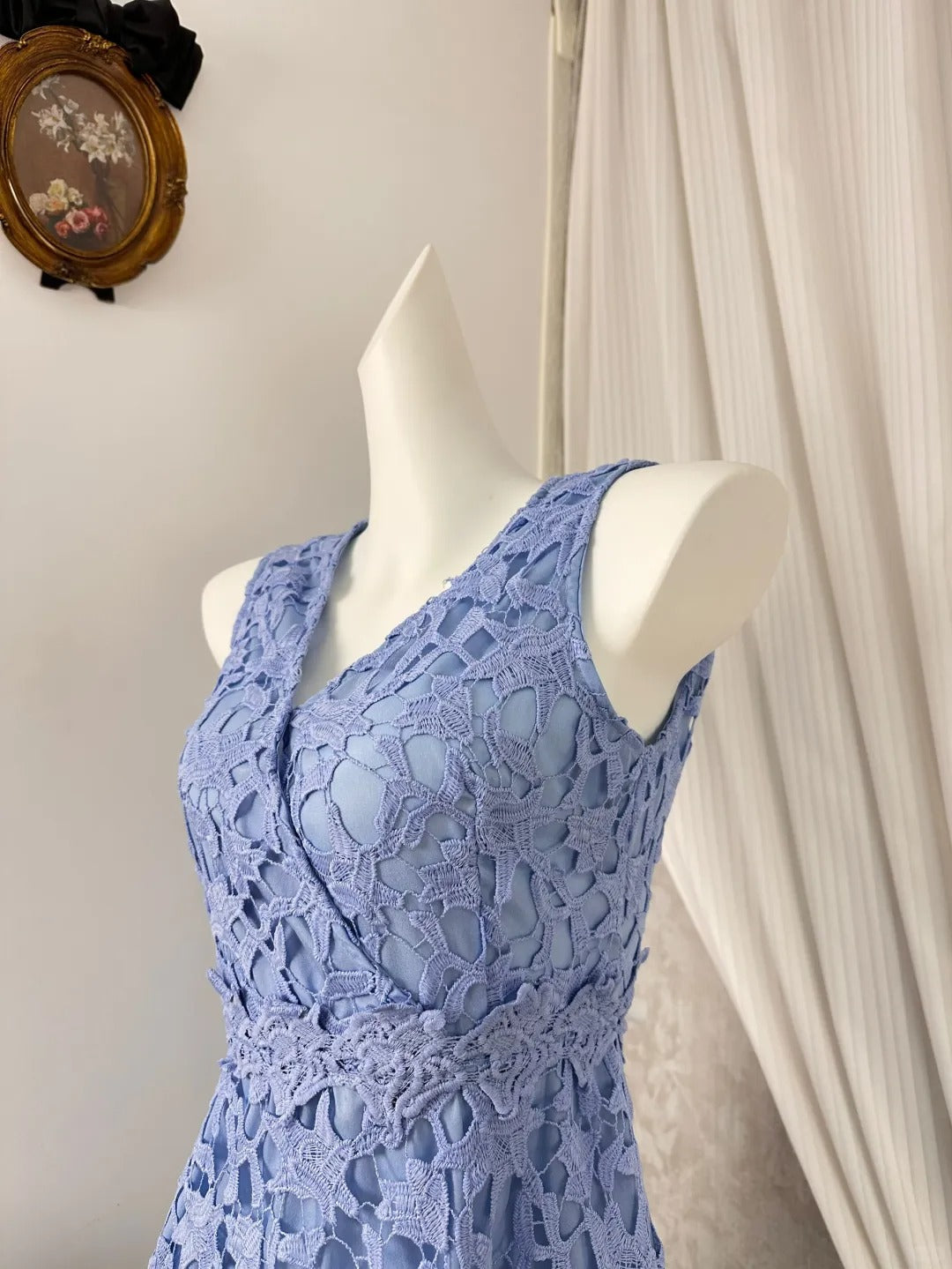 New Homecoming Dress V Neck Bowknot Applique Back to School Outfits Party Dress D6932