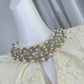 New Homecoming Dress Jewel Pleated Pearl Back to School Outfits Party Dress D6964