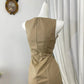 New Homecoming Dress Jewel Pleated Bowknot Back to School Outfits Party Dress D6965