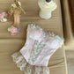 Cute Homecoming Dress Sweetheart Lace Flower Dress Back to School Outfits Party Dress  D6393
