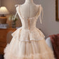 Chic Homecoming Dress Spaghetti Straps Tulle Lace  Short Prom Dress Back to School Outfits Party Dress  D6021