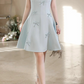 Cute Homecoming Dress Spaghetti Straps Bowknot Short Prom Dress Back to School Outfits Party Dress  D6020