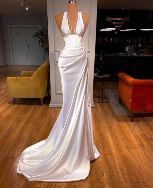 Strapless Prom Dress, Sexy Prom Dresses, Long Evening Dress,MD48300
