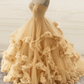 Ball gown pink long prom dress evening dress M5930
